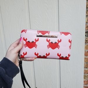 Betsy Johnson crab wallet
